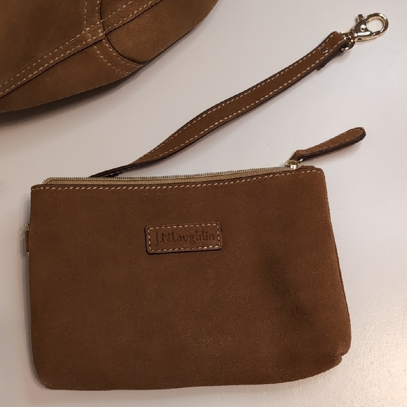 J. McLaughlin Brown Suede Tote Bag - Picture 3 of 10